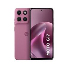 Smartphone Motorola Moto G17 128GB 12GB (4GB RAM + 8GB RAM Boost) Câmera 50MP Sony Lytia 600, Tela FHD+ 60hz, Bateria 5200 mAh - Rosa