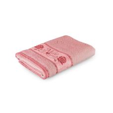 Toalha de Banho Appel Dia das Mães Rosas 68cm x 135cm – Cor Rosê Misty