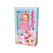 Boneca Zuzinha Doll Com Cabelo - Nova Toys