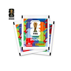 Envelope de Figurinhas da Copa do Mundo 2026 com 7 Unidades