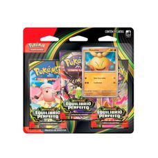 Pokémon Blister Triplo Equilibrio Perfeito - Copag