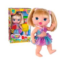 Boneca Babys Collection Olá Verão Loira - Super Toys
