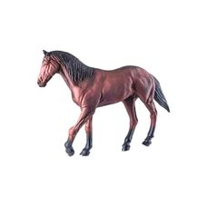 Brinquedo Cavalo Marrom Realista Vinil Macio 175 – Cometa Brinquedos