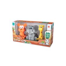 Brinquedo Baby Safari Trio Vinil 484 – Cometa Brinquedos