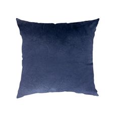Capa de Almofada 45x45cm Velvet Ginkgo – Azul Blueberry