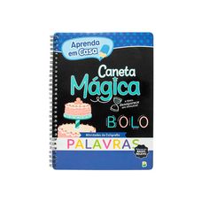livro Aprenda Em Casa Eu Escrevo! Com Caneta Mágica: Primeiras Palavras - Todolivro