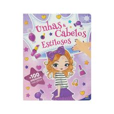 Livro de Colorir - Unhas e Cabelos Estilosos