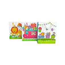 Sacola de Presente Infantil 3D Colorida M 32x26cm SAC016 – Rio Home