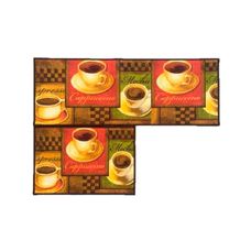 Jogo de Tapetes para Cozinha Bistrô Corttex – 2 Peças