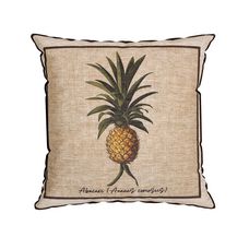 Capa de Almofada Oasis Tropical com Cordone - 43cm x 43cm