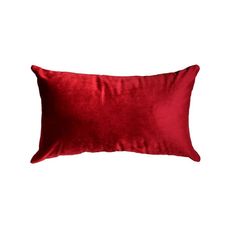 Capa de Almofada Premium Retangular Lisa Bordo – 28cm x 48cm