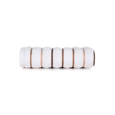 Toalha de Rosto Altenburg Accua Listras 50cm x 80cm – Branco e Bege