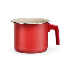 Fervedor Leiteira Euro Home Colorstone Intense Vermelho 14cm – 1,7L