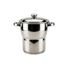 Cuscuzeira Supreme em Aço Inox 2,5L – Mimo Style