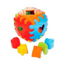Brinquedo Educativo Cubo Didático Baby Cube - Maral