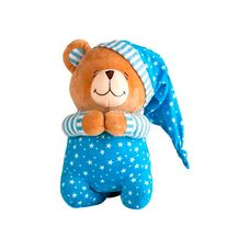 Ursinho de Pelúcia Amigo que Reza o Pai Nosso Azul - Zoop Toys