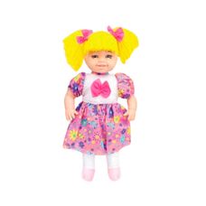 Boneca de Pano Maricota Amarela Solapa – Anjo Brinquedos