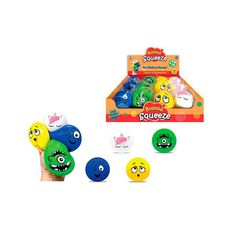 Miniatura Colecionável Squeeze Bolha Ball Braskit – Sortido