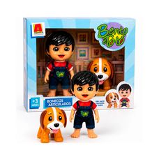Kit Bonecos Bento e Totó em Vinil – Algazarra