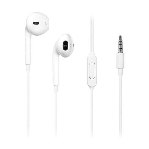 Fone de Ouvido Auricular Start Branco Pulse Sound Ph355