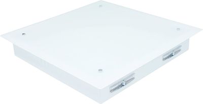 Plafon Quad.Zimbros 41CM Branco