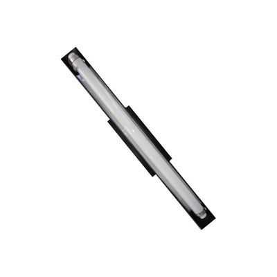 Luminaria 1x40w Fluorescente Preta Taschibra