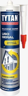 Silicone Uso Geral 280g Preto Tytan
