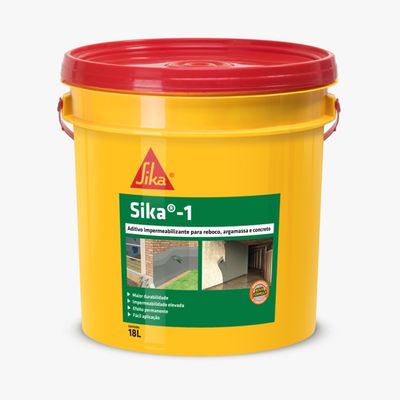 Aditivo Impermeabilizante Sika 1 18L Sika: Proteção de Qualidade para sua Construção