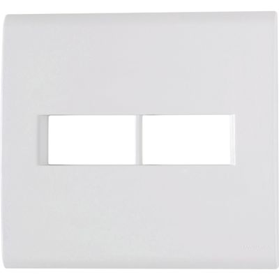 Placa 4X4 2 Modulo Branco 57106/023 LIZ Tramontina