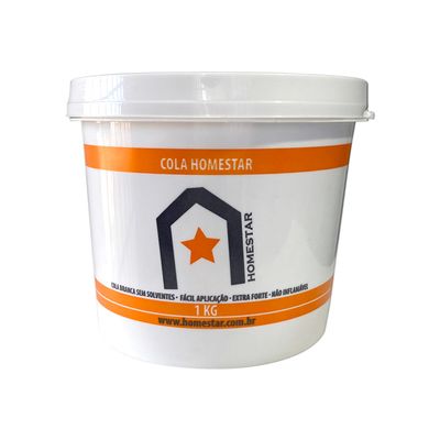 Cola Para Moldura Poliuretano 1 Kg Homestar