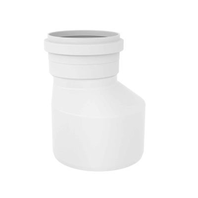Redução Esgoto Excêntrica 200x150mm Branca Tigre