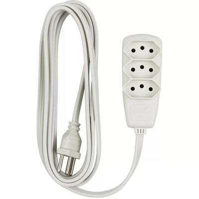 Extensao Multipla 3 TOM 2P+T 10A 3MTS 57504/020 Tramontina