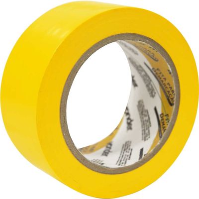 Fita Adesiva Para Demarcação, 48 mm x 30 m Amarela Vonder