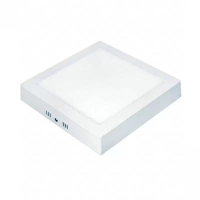 Painel Led Quad.Sobr 12W 3000k Luz Quente