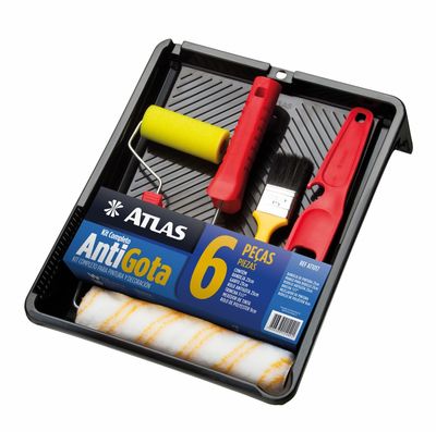 Kit Para Pintura Antigota Completo 6 Peças AT1017 Atlas