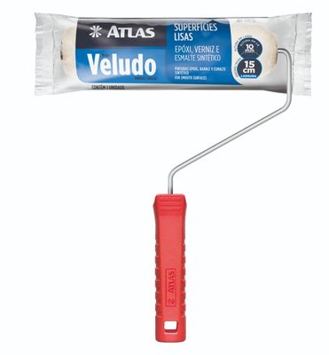 Rolo Veludo Epóxi 15Cm 329/15 Atlas