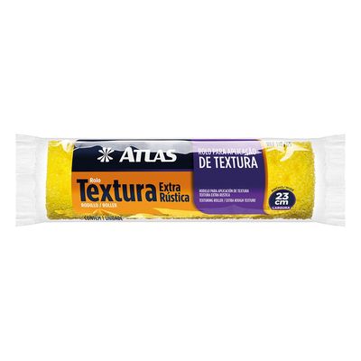 Rolo Textura Rústica 23Cm 110/55 Atlas