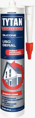 Silicone Uso Geral 280g Incolor Tytan