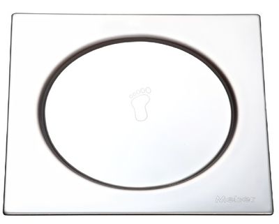 Grelha Quadrada Pressão 15x15 Inox Meber