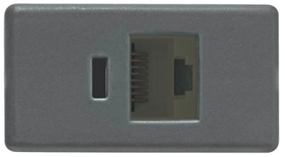 Módulo Tomada RJ45 (CAT 6) Preta 57115/056 Tramontina
