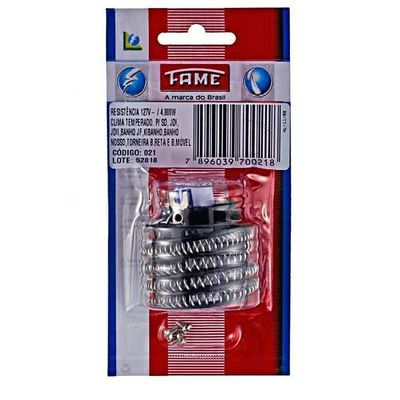 Resistencia Banho JF/Torneira 127V Fame
