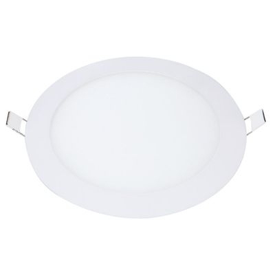 Painel Led Embutir Redondo 6500K 12W Avant