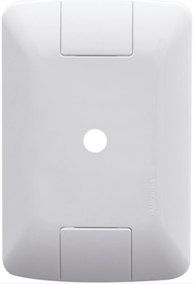 ARIA PLACA 4X2 1 FURO 9,5MM BRANCA