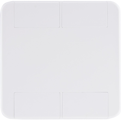 ARIA PLACA CEGA 4X4 BRANCA