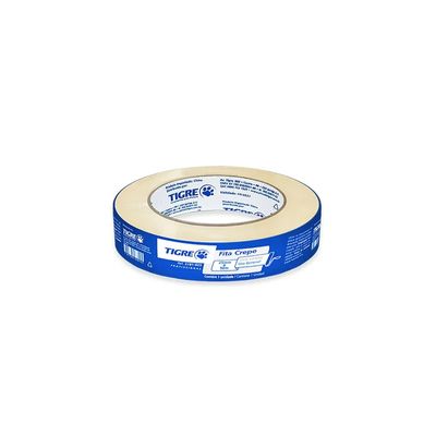 Fita Crepe 24mm x 50m Tigre