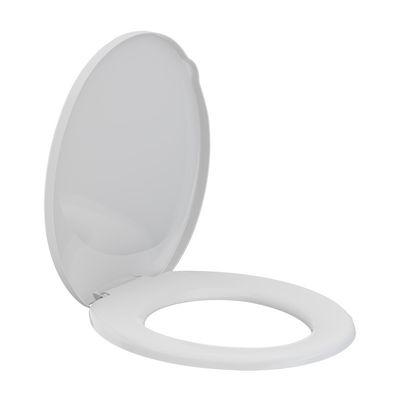 Assento Convencional Almofadado Suavit Branco Tigre