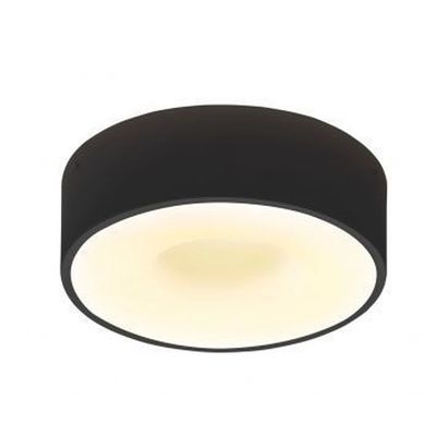 Plafon Donuts Red 40cm 4xE27 Preto