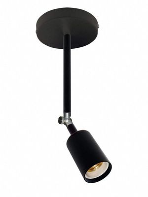 Plafon Pointer Articulado 1E27 Preto