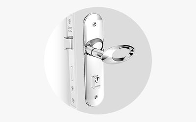 Fechadura Open Golf Externa Cromado 3001070617 40X53 Soprano