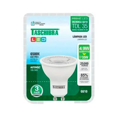 Lampada Led Dicroica TDL 4.9W 6500k